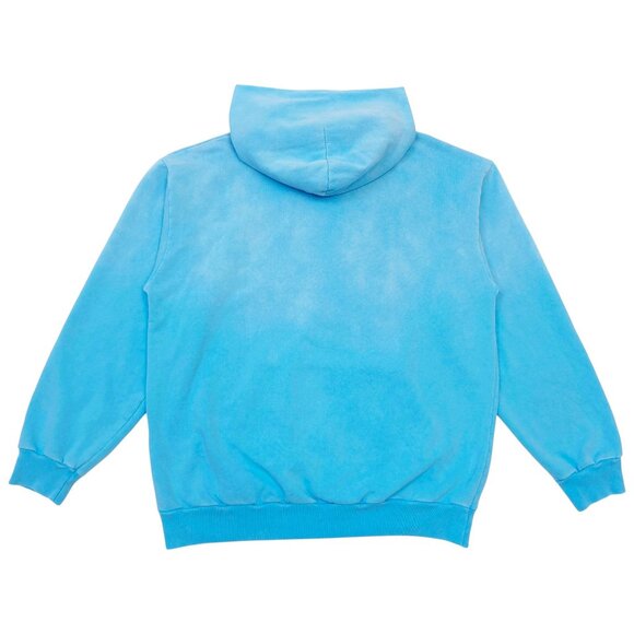 Sp5der OG Web V2 Spray Hoodie Sweatshirt Light Blue | Spider Worldwide - Picture 2 of 5
